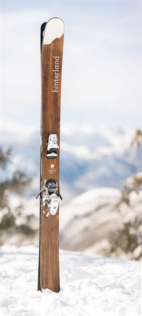 Hinterland skis - We're Hinterland skis, a premium ski manufacturer out of Salt Lake City, Utah. We're giving away a set of tailored skis to r/skiing. Enter by signing up to our email address on our website at Hinterland Skis. Ask us anything at all! Relatively speaking, your product is expensive compared to the rest of the market.